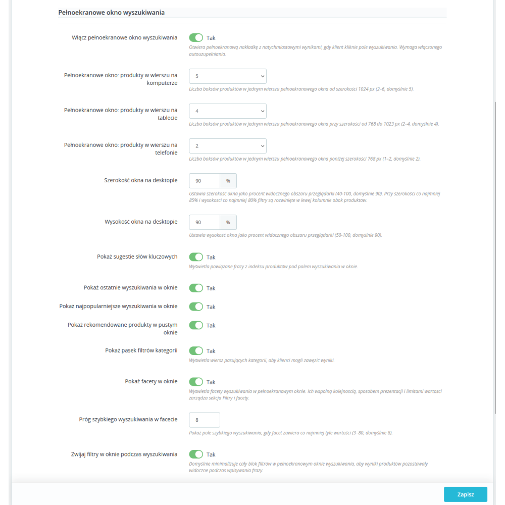 Smart Search Pro – intelligent product search engine for PrestaShop