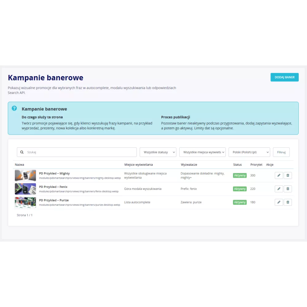 Smart Search Pro – inteligentna wyszukiwarka produktów dla PrestaShop