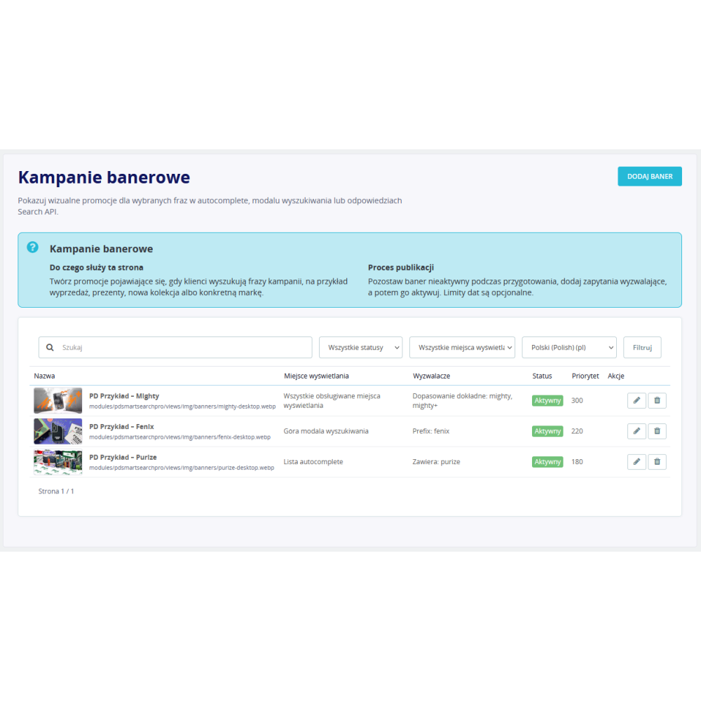 Smart Search Pro – intelligent product search engine for PrestaShop