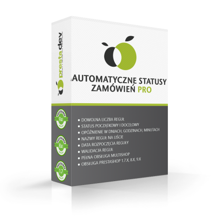 Automatické stavy objednávek Pro modul pro PrestaShop
