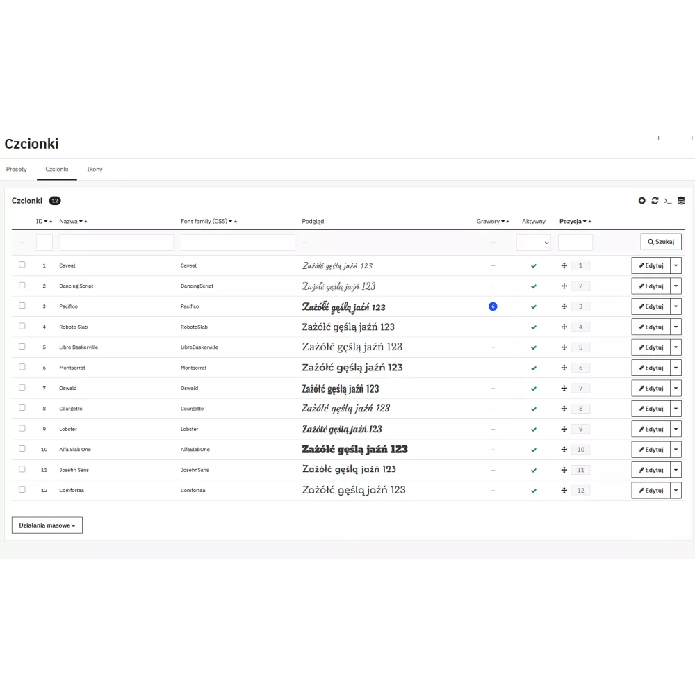 Grawer na produktach Pro moduł dla PrestaShop