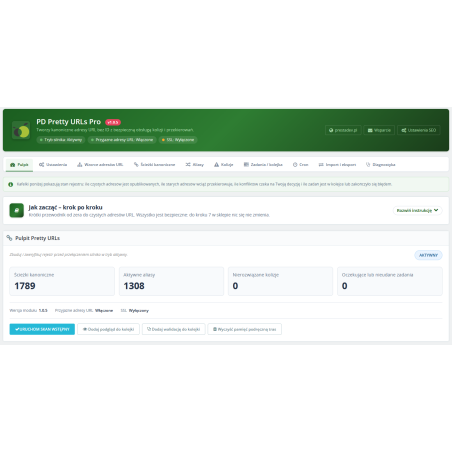 Clean URLs Pro module for PrestaShop