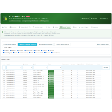 Clean URLs Pro module for PrestaShop