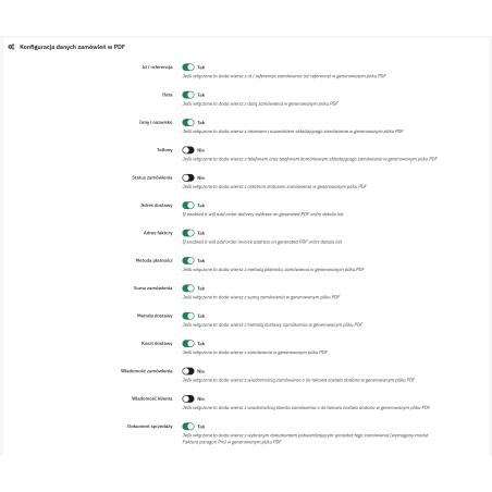 Масовий друк даних замовлень у PDF для PrestaShop