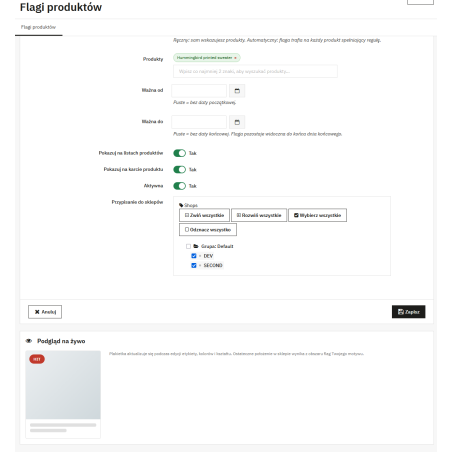 Etiketten auf Bildern in PrestaShop – Produkt-Flags Pro | PrestaDev