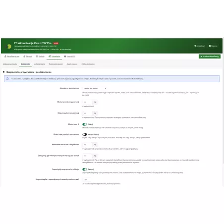 Preisaktualisierung aus einer CSV-Datei Modul für PrestaShop
