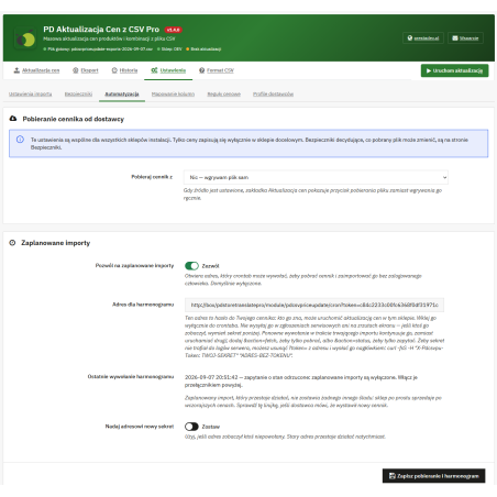 Aggiornamento dei prezzi da file CSV modulo per PrestaShop