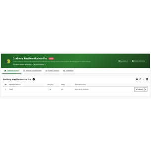 Pro přepravní šablony 2