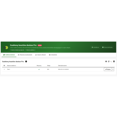 Koszty dostawy według produktu w PrestaShop Pro | PrestaDev