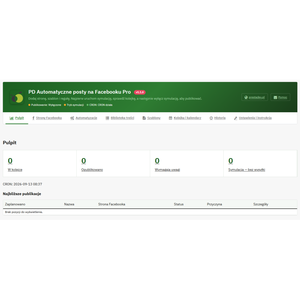Automatic Facebook Posts Pro – PrestaShop module