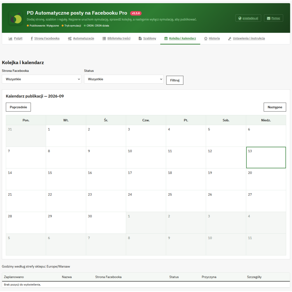 Automatic Facebook Posts Pro – PrestaShop module