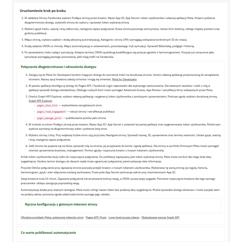Automatic Facebook Posts Pro – PrestaShop module