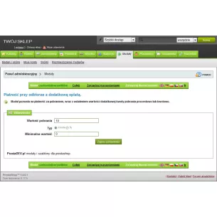 Module paiement à la livraison avec frais supplémentaires pour PS_1.4.X 2