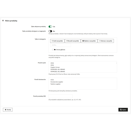 CSV Export Pro – export of products and combinations to CSV compatible with PrestaShop import