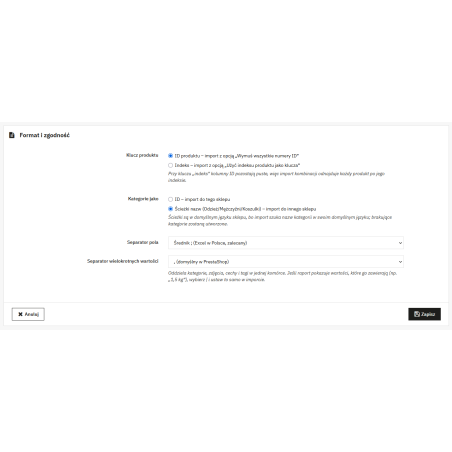 CSV Export Pro – export produktů a kombinací do CSV kompatibilní s importem PrestaShop