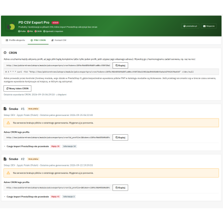 CSV Export Pro – Export von Produkten und Kombinationen in CSV, kompatibel mit dem PrestaShop-Import