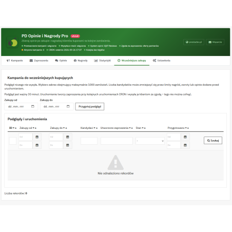 Opinie i Nagrody Pro – zaproszenia do opinii po zakupie i kupony za opinie w PrestaShop