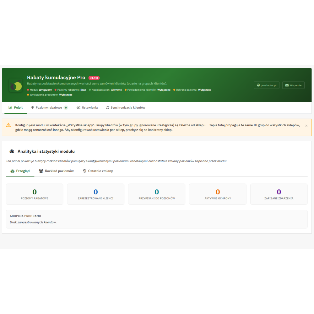 Remises cumulatives dans PrestaShop – module Pro | PrestaDev