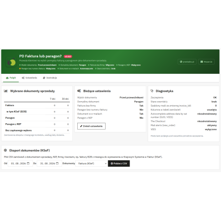 Rechnung oder Kassenbon – Auswahl in PrestaShop | PrestaDev