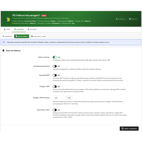 Invoice or receipt – choice in PrestaShop | PrestaDev