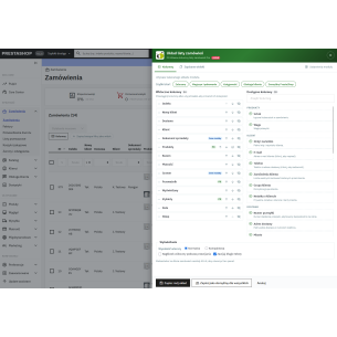 Eigene Spalten der Bestellliste Pro – zusätzliche Spalten, Layout, Etiketten und Massendruck in der PrestaShop-Bestellliste 2