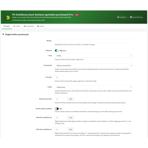 Dodatečný poplatek za modul PSČ za Pro pro PrestaShop 1.5.xa 1.6.x. 2