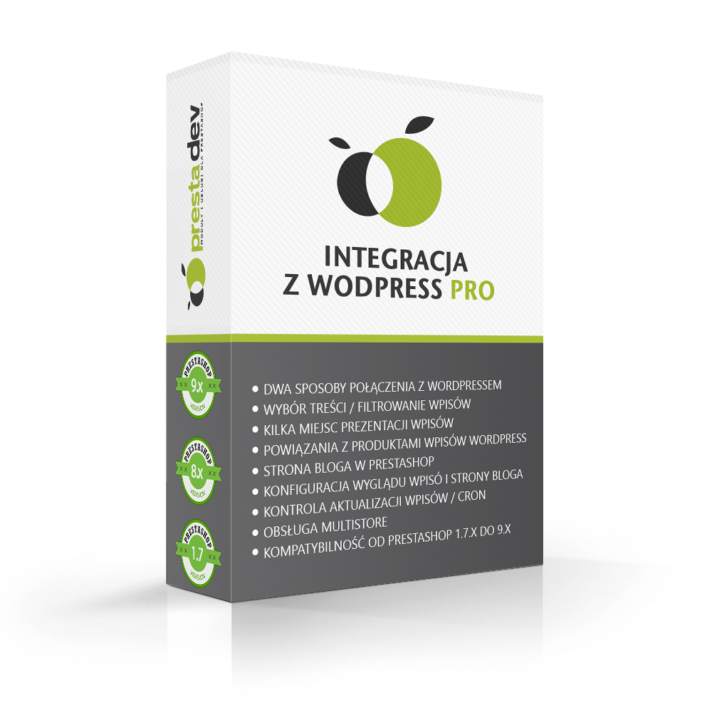 WordPress in PrestaShop – Pro-Blog-Integration | PrestaDev