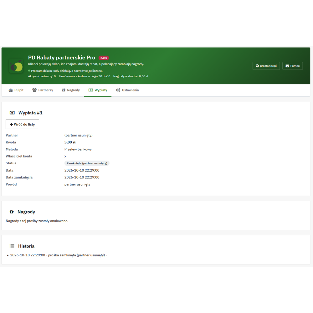 Réductions de parrainage Pro pour PrestaShop — programme de parrainage avec réduction pour les amis et récompense pour le parrai