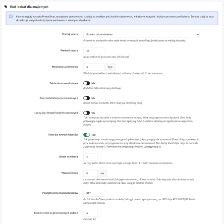Réductions de parrainage Pro pour PrestaShop — programme de parrainage avec réduction pour les amis et récompense pour le parrai