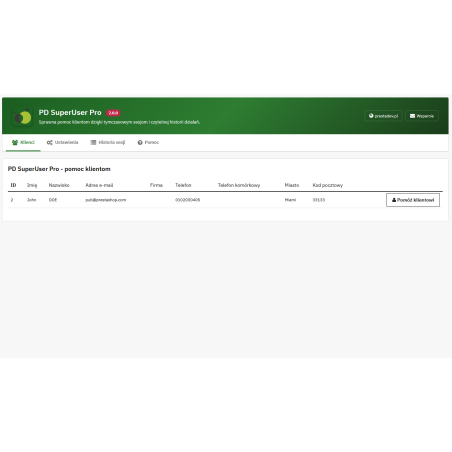Zaloguj jako klient w PrestaShop – moduł | PrestaDev