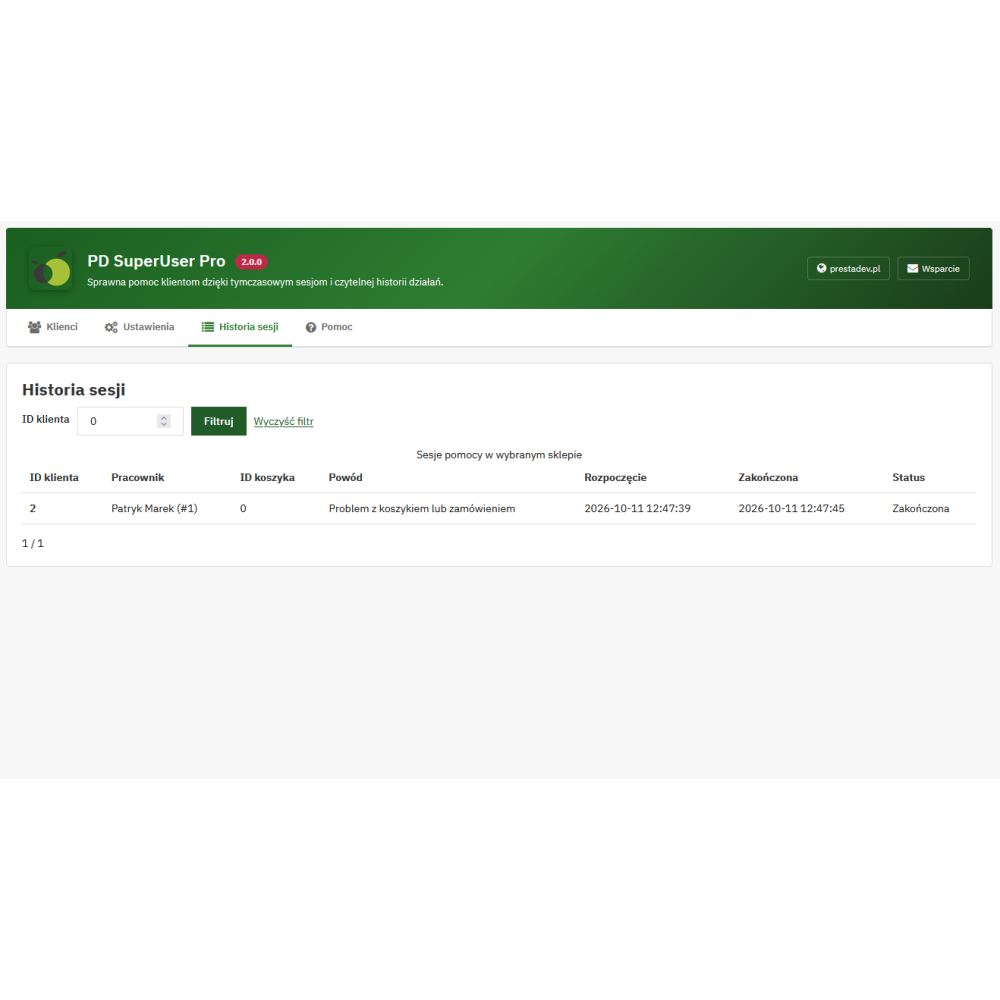 Увійти як клієнт у PrestaShop – модуль | PrestaDev