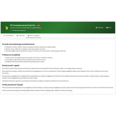 Push-Benachrichtigungen Pro – Benachrichtigungsmodul für PrestaShop