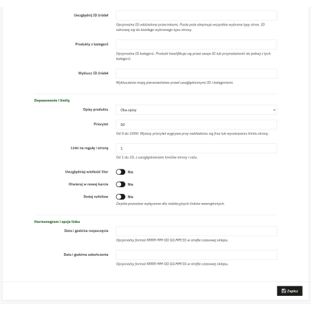 Interní prolinkování Pro — automatické interní prolinkování v PrestaShop