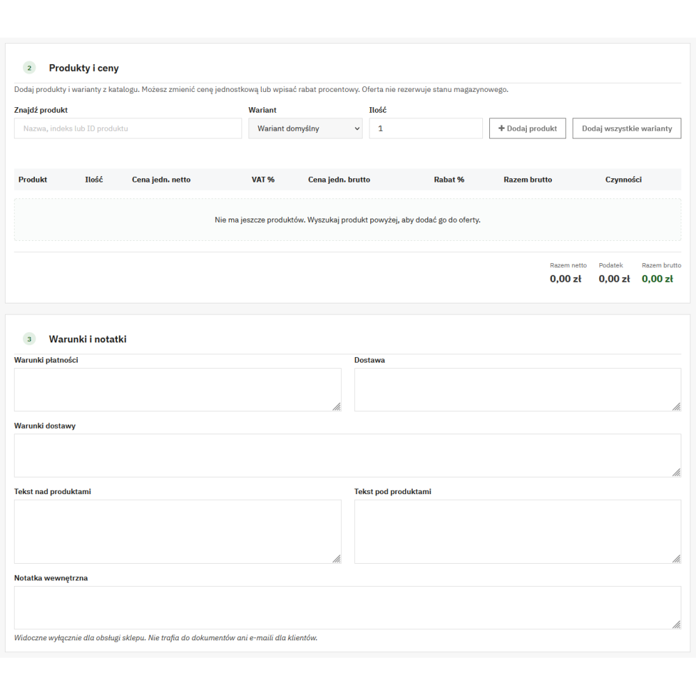 Générateur d’offres Pro – offres commerciales individuelles dans PrestaShop