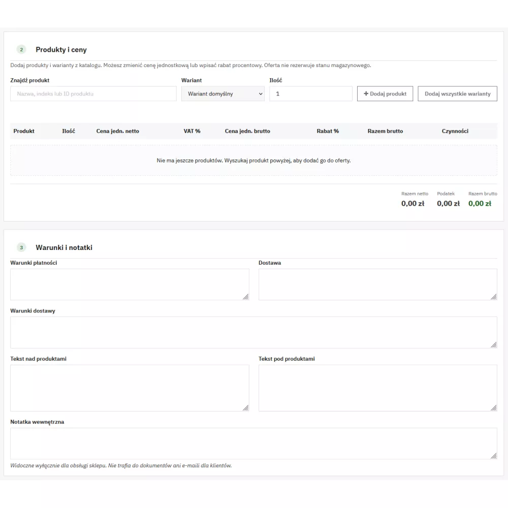 Generator ofert Pro – indywidualne oferty handlowe w PrestaShop