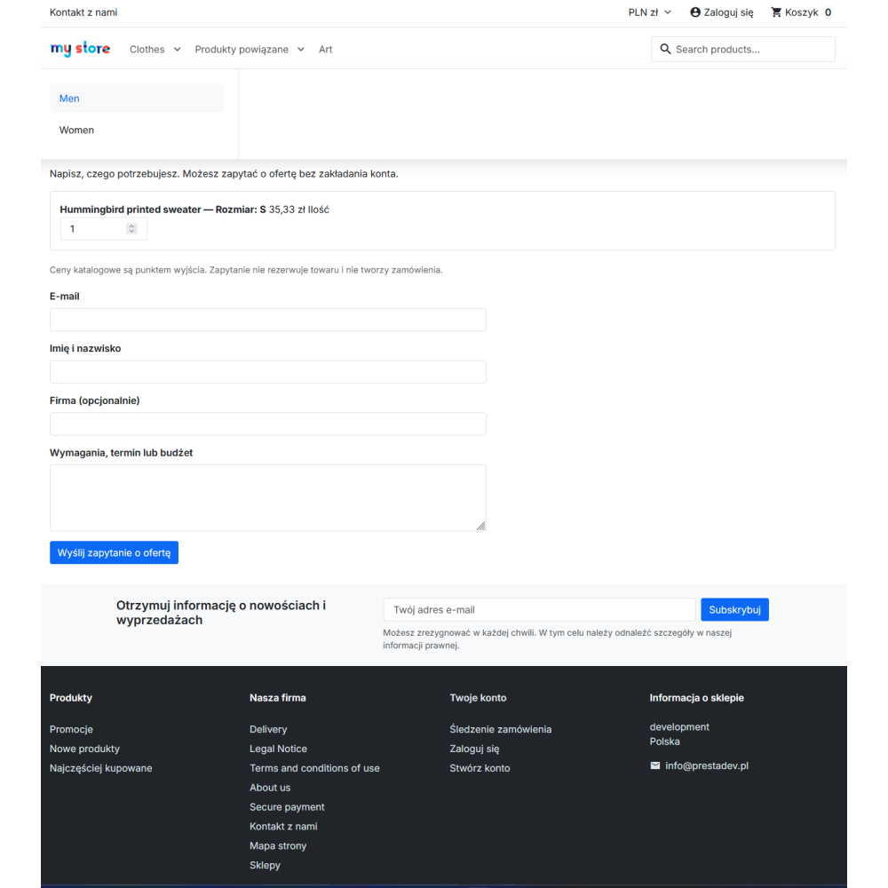 Generátor nabídek Pro – individuální obchodní nabídky v PrestaShopu
