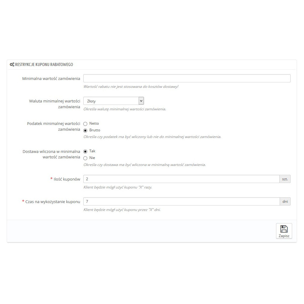 Rabattgutschein für Konto-Registrierung / Anmeldung für den Newsletter