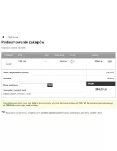 Montant restant pour le module de livraison gratuite pour PrestaShop 2