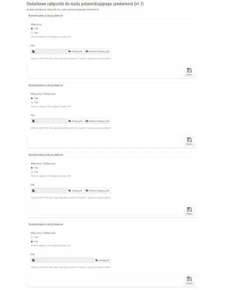 Ulteriori allegati PDF all'e-mail di conferma dell'ordine per Prestashop 1.5.xe 1.6.x.