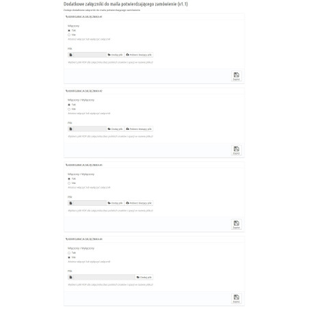 Zusätzliche PDF-Anhänge zur E-Mail, die die Bestellung von Prestashop 1.5.x und 1.6.x bestätigen