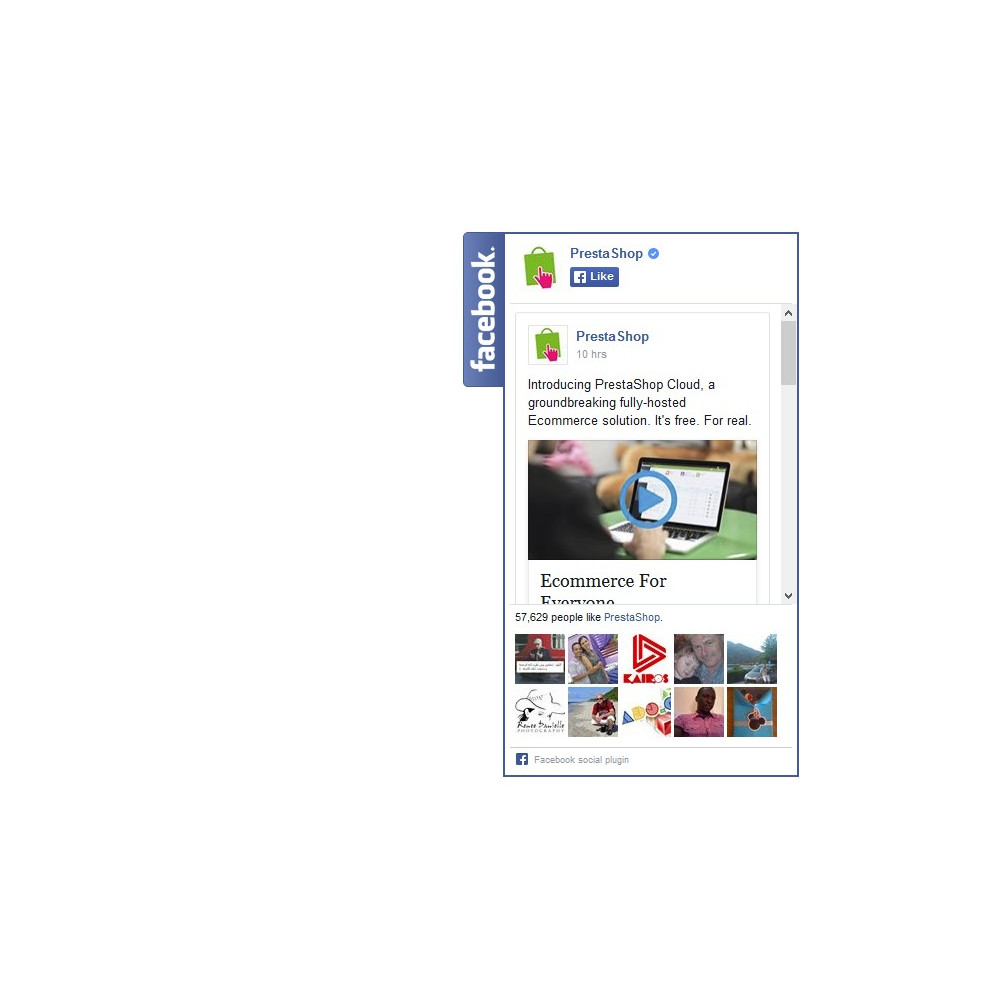 Facebook Fan Block / Like-Box modul