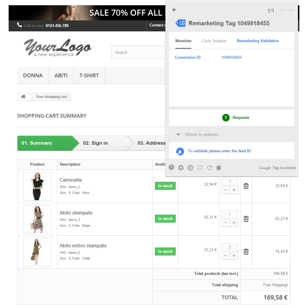 Google Remarketing Dynamic Pro for PrestaShop 1.5 x and 1.6 x
