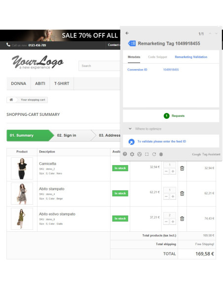 Google Remarketing Dynamic Pro for PrestaShop 1.5 x and 1.6 x