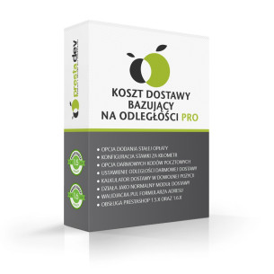 Moduł dostawy bazujacy na odległości dla PrestaShop 1.5.x oraz 1.6.x