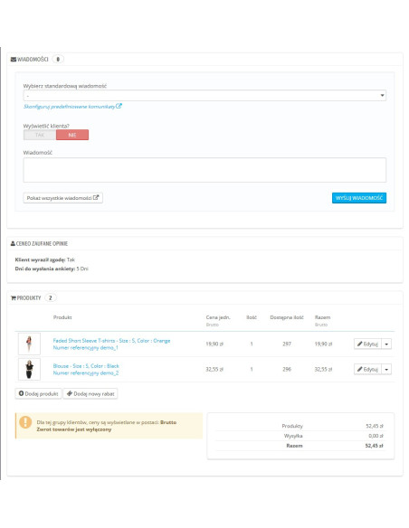 Integrazione Prestashop con Ceneo Trusted Reviews per PS 1.4.x, 1.5.x, 1.6.x