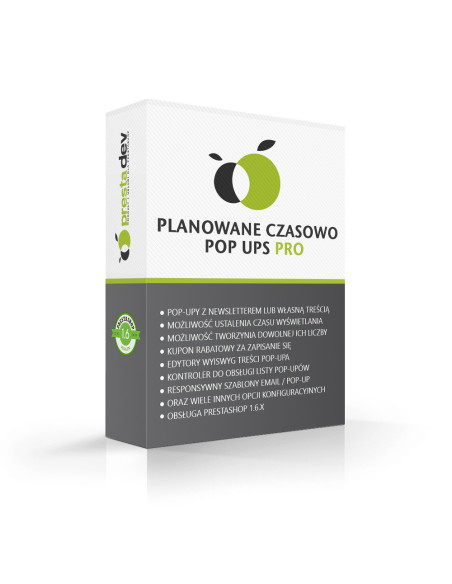 Moduł wyskakujące okno / popup Pro dla PrestaShop | Moduły prestashop | PrestaDev.pl