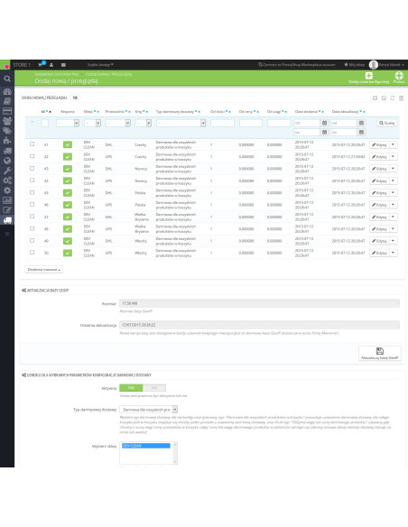 Livraison gratuite de module sur les éléments sélectionnés pour PrestaShop 1.5 x et x 1,6