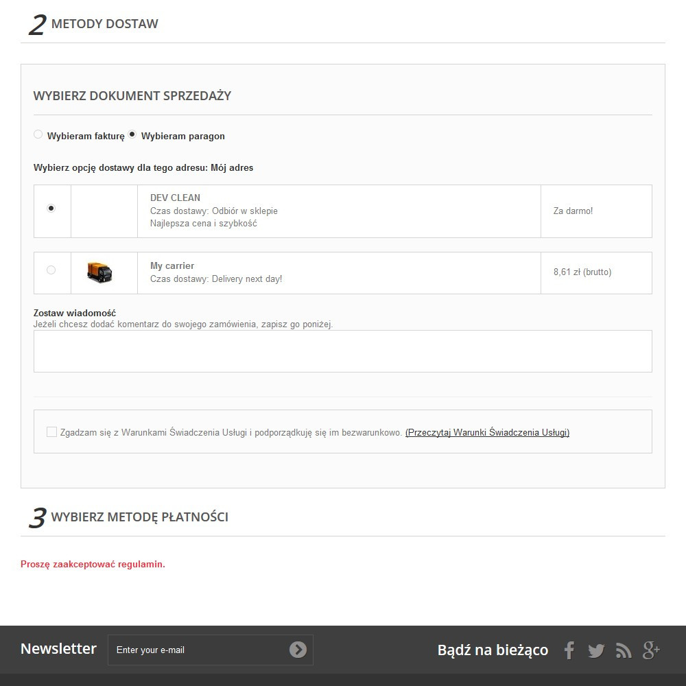 Invoice or receipt module for PrestaShop 1.5 x and 1.6 x