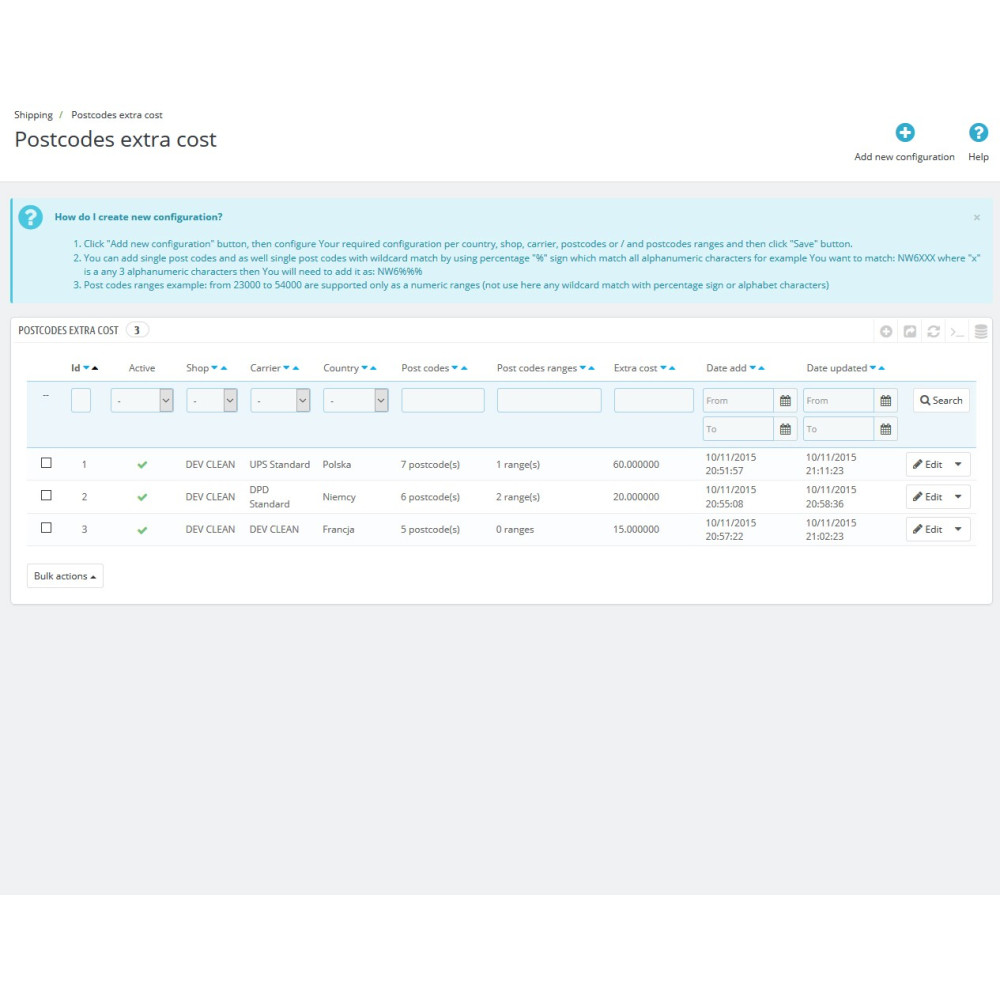 Module codes additional charge Pro for PrestaShop 1.5 x and 1.6 x
