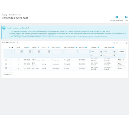 Module codes additional charge Pro for PrestaShop 1.5 x and 1.6 x